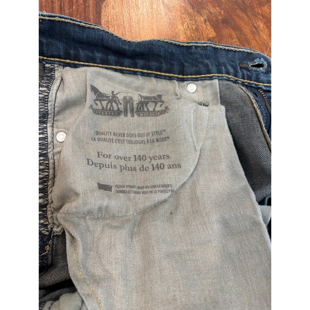 Levis 541 Athletic Taper Mens Jeans Blue Medium Wash Denim W32" L29.5" classic - Picture 12 of 16